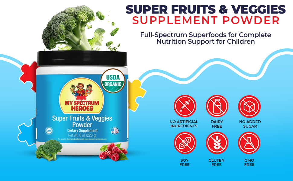 Super Fruits & Veggies Powder for Kids