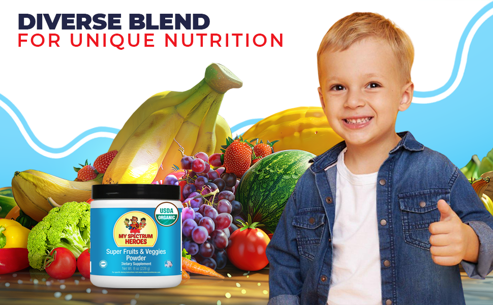 Super Fruits & Veggies Powder for Kids