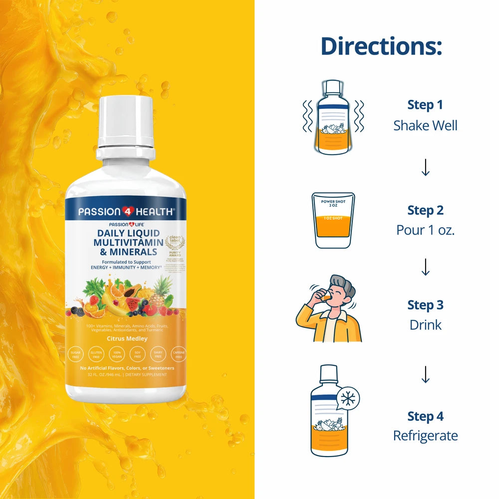 Daily Liquid Multivitamin + Minerals