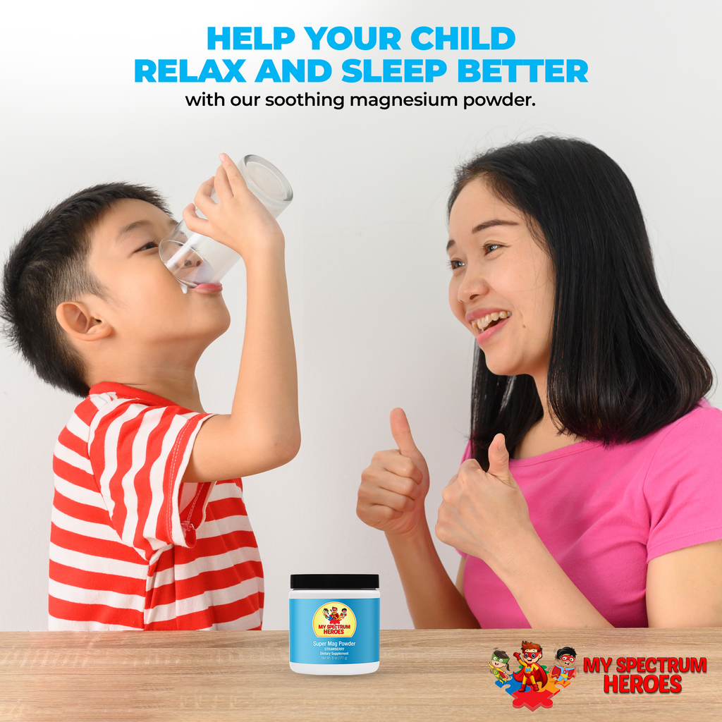 Super Mag Powder – Kids Magnesium (Strawberry)