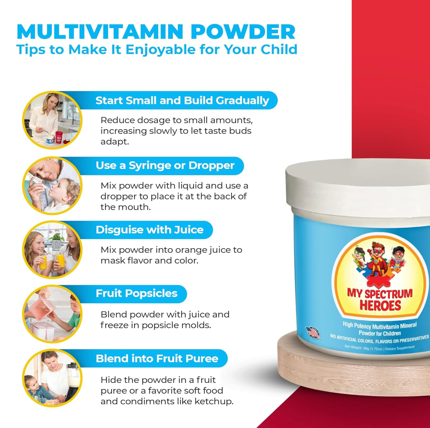 Kids Multivitamin Mineral Plus Powder