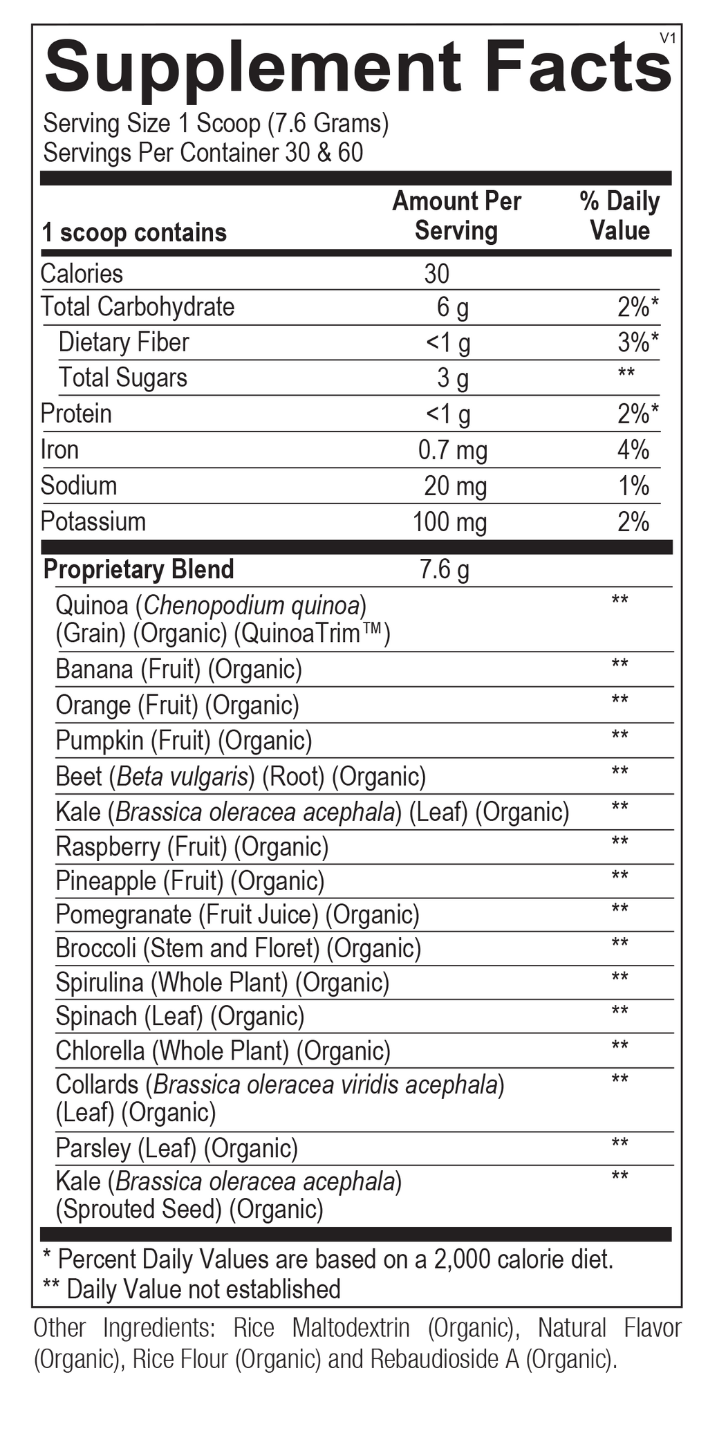 Super Fruits & Veggies Powder for Kids