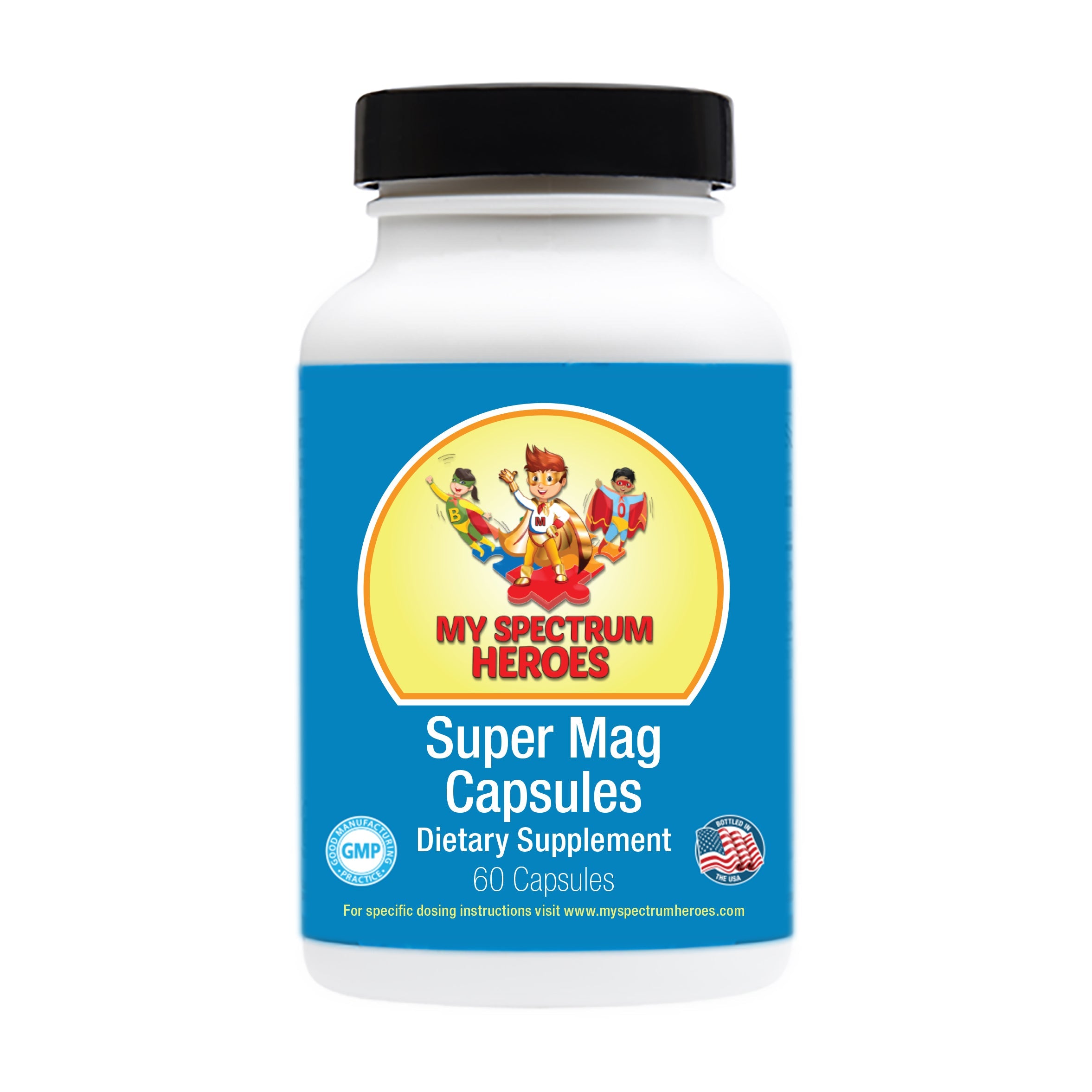 Super Mag Powder – Kids Magnesium (Strawberry)